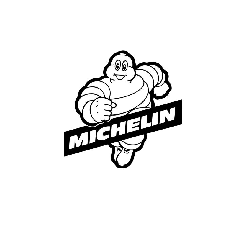 Sticker Bibendum Michelin Pilote