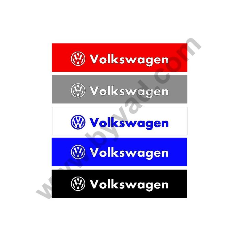 Volkswagen | Autocollant plaque immatriculation