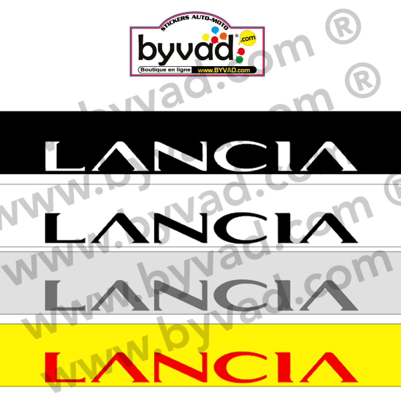 Bandeau pare soleil Lancia 2024