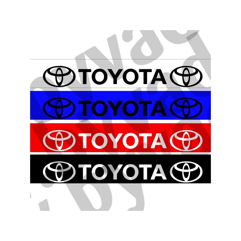 Bandeau pare-soleil Toyota 4x4 - Rétro Passion Story