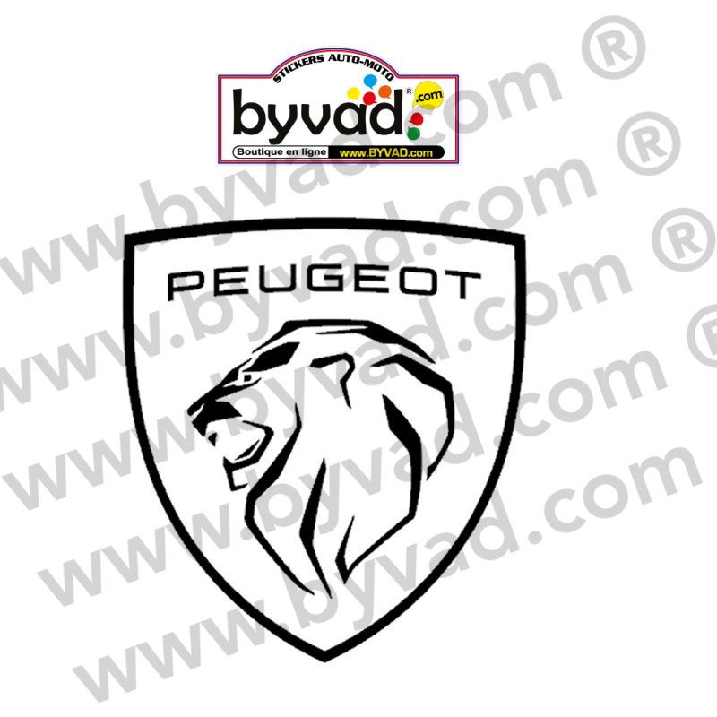 Autocollant de toit Peugeot SPort