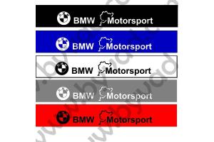 STICKERS DECO BMW Bande Autocollant 3 Couleurs 100cm x 15cm MOTORSPORT M  VYNIL