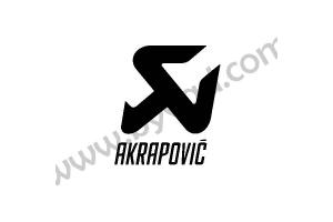2 stickers Akrapovic