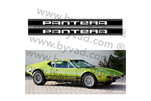 Bandes latérales De Tomaso PANTERA