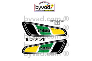 Kit complet stickers YAMAHA  DT 100 1977