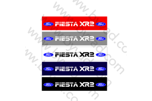 Cache plaque immatriculation FORD Fiesta XR2