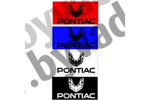 Cache plaque immatriculation US Pontiac Firebird
