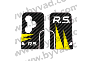 Sticker carte Renault 3 boutons Renault Sport RS18