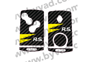 Sticker carte Renault 4 boutons RS 18