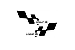 Kit stickers Damiers Renault DCI