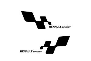 Stickers Renault Sport pour Tableau de Bord (x2)