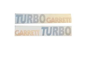 2 Stickers Turbo Garrett / Garrett Turbo