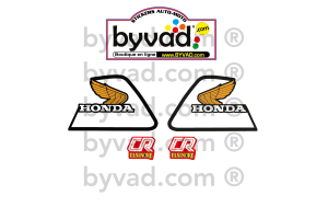 Sticker Moto Honda CR 450 ELSINORE 1981