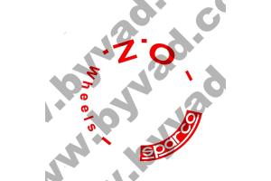 Kit 5 stickers de jante OZ SPARCO