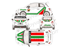 Kit complet Fiat 500 Abarth AL ITALIA