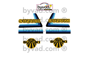 Kit stickers Moto Suzuki 125 RM 1979