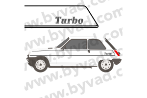 Kit liserets Renault 5 Alpine Turbo