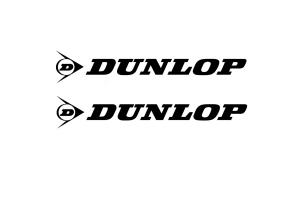 2 Stickers Dunlop 