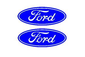 Stickers Logo Ford 10 cm x 2