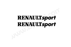 2 Stickers Renault Sport 15 cm