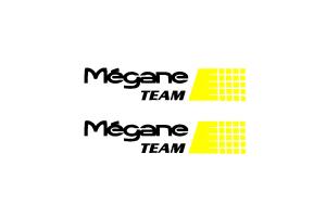Kit 3 stickers Mégane Team