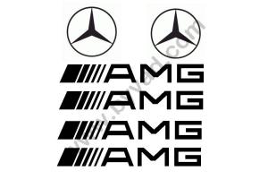 Kit stickers Mercedes 