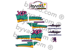 Kit déco moto Peugeot 50 XP Avenger Violet