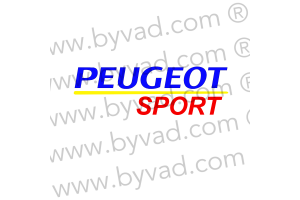 Sticker Peugeot Sport 900 mm type 306 maxi