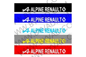 Bandeau pare soleil Alpine Renault