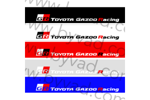 Bandeau pare soleil Toyota Gazoo Racing