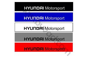 Bandeau pare soleil Hyundai Motorsport