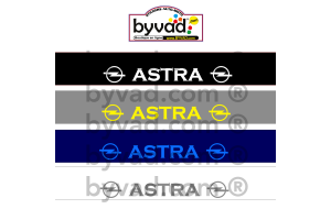 Bandeau pare soleil Opel Astra double logo