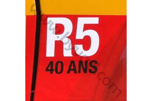 Kit 2 stickers R5 40 Ans
