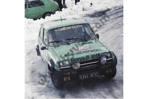 Kit déco R5 Alpine Monte Carlo 1979