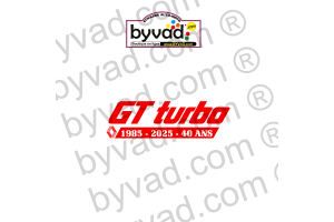 Sticker R5 Gt Turbo 40 ans