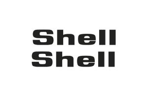 2 Stickers Shell
