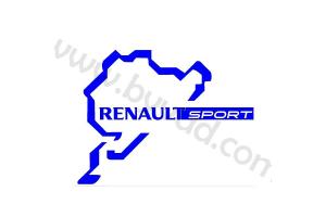 Sticker de toit Renault Sport Nurburgring