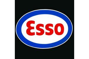 Sticker Esso 55 cm type CAPOT