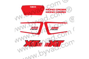 Kit autocollants YAMAHA 350 XT