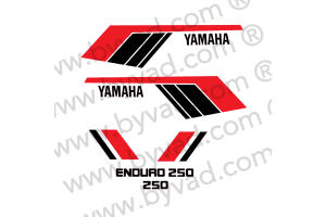 Kit sticker Yamaha DTMX 250 Enduro 1979