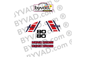 Kit déco YAMAHA 80 YZ 1983