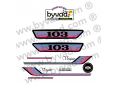 Kit déco Peugeot 103 Vogue Rose