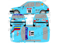 Kit déco Peugeot 205 usine