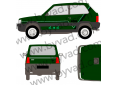 Kit complet Fiat Panda 4x4 Val D'isère Verte