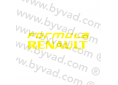 Sticker Formula Renault