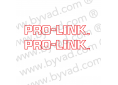 Autocollant PRO LINK Honda 1988 1989