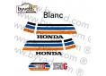 Kit déco adhésif Moto Honda Z50G Blanc