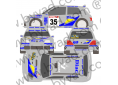 Déco Clio Rallye Kit car DIAC