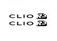 Stickers auto Clio R3