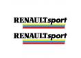 Stickers auto Renault Sport couleurs